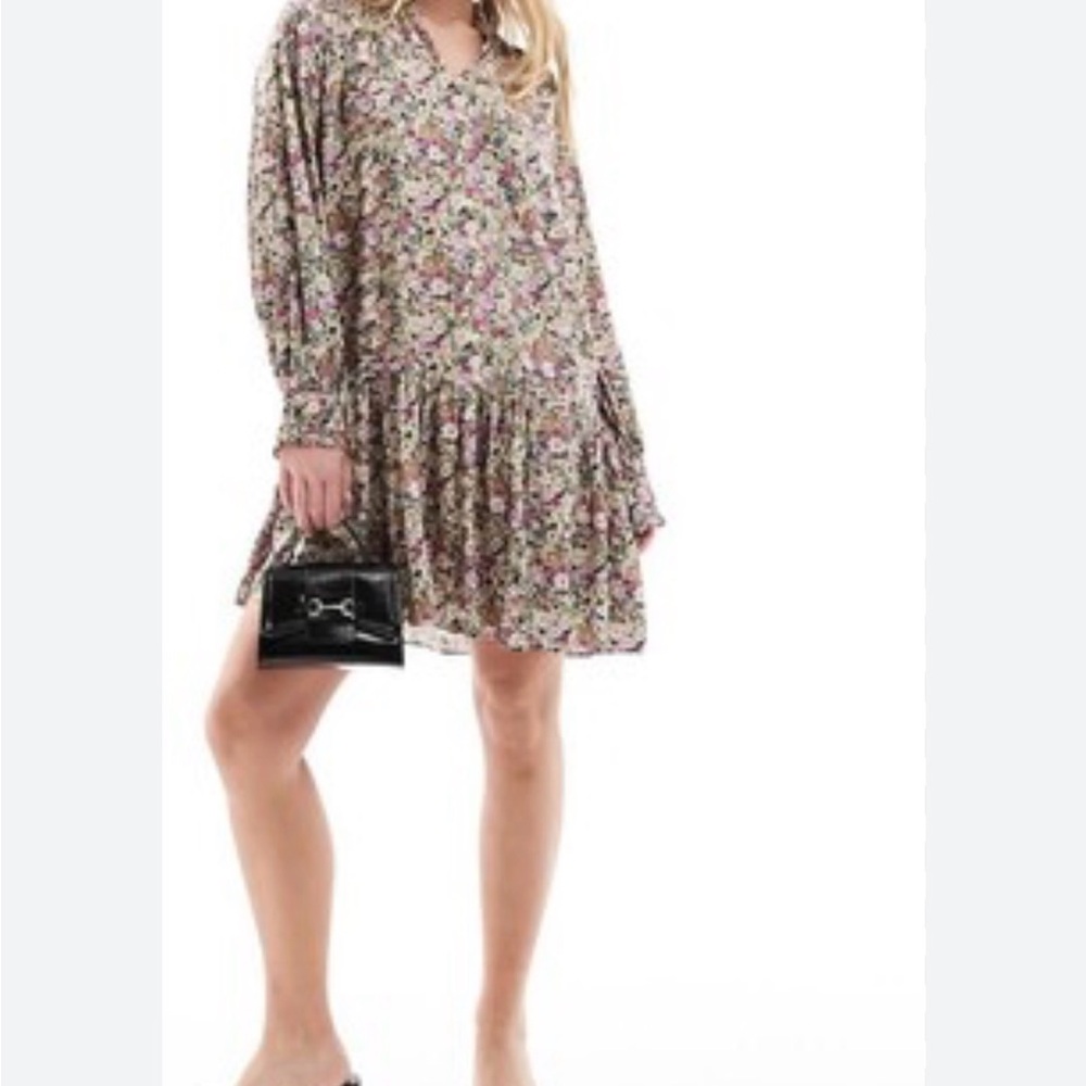 & Other Stories Multicolor Floral Dress